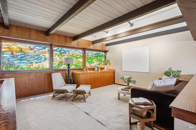 272 Ocean Pkwy, Bolinas, CA 94924 - sunroom / solarium featuring beam ceiling