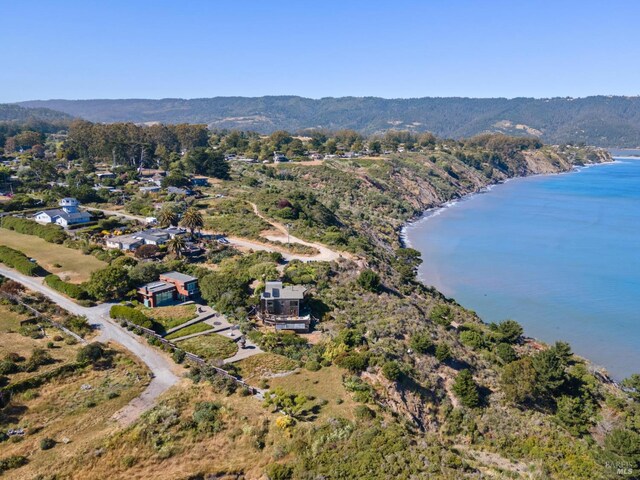 272 Ocean Pkwy, Bolinas, CA 94924 - aerial view of property's location with a large body of water