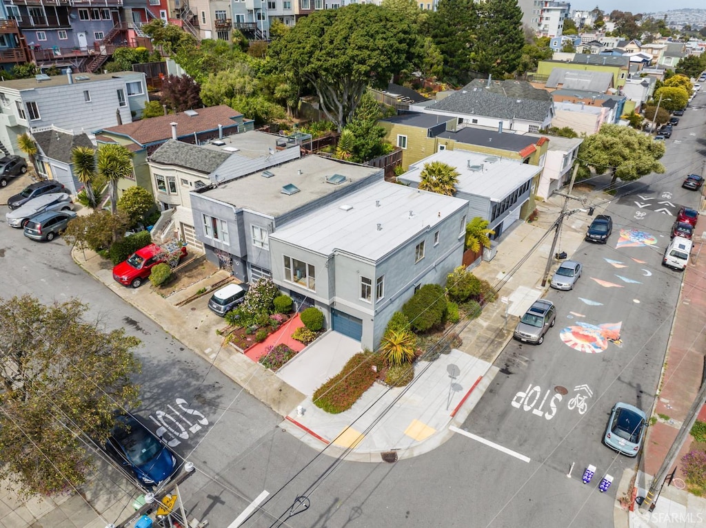 400 Detroit St, San Francisco, CA 94131 - aerial perspective of suburban area