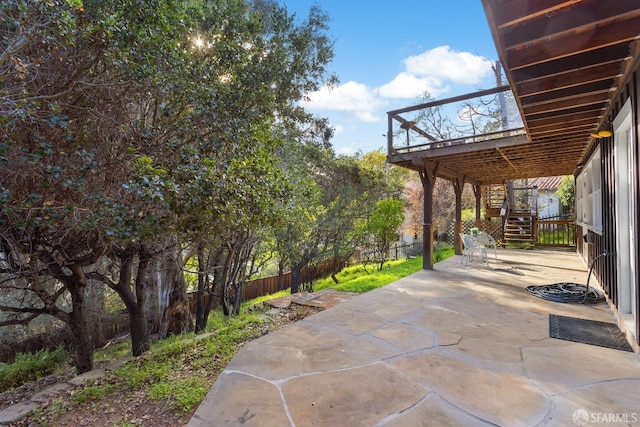 view of patio / terrace