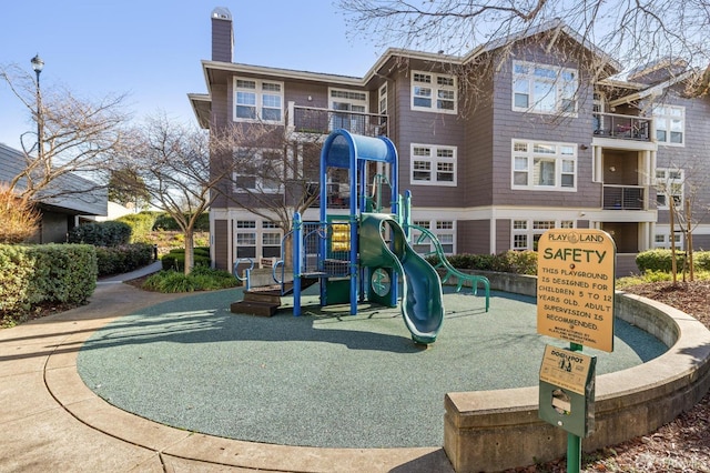 view of playground