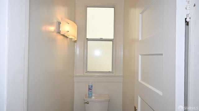 bathroom with toilet