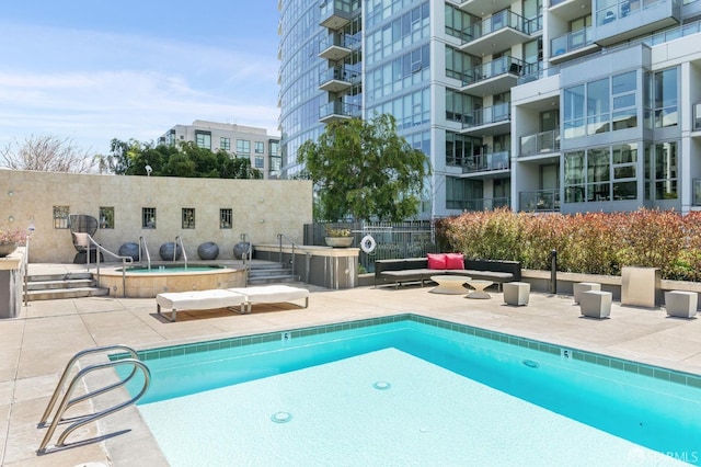 420 Mission Bay Blvd Unit 708, San Francisco, CA 94158 - community pool with a patio area