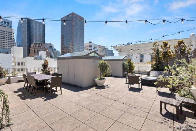 view of patio / terrace with outdoor lounge area