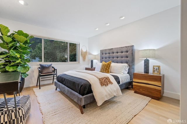 75 Roosevelt Way Unit 1, San Francisco, CA 94114 - bedroom with wood finished floors and recessed lighting