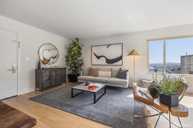 75 Roosevelt Way Unit 1, San Francisco, CA 94114 - living room with wood finished floors