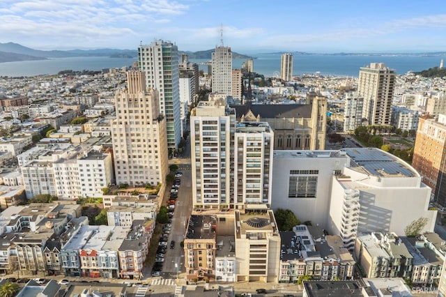 city view featuring a water view