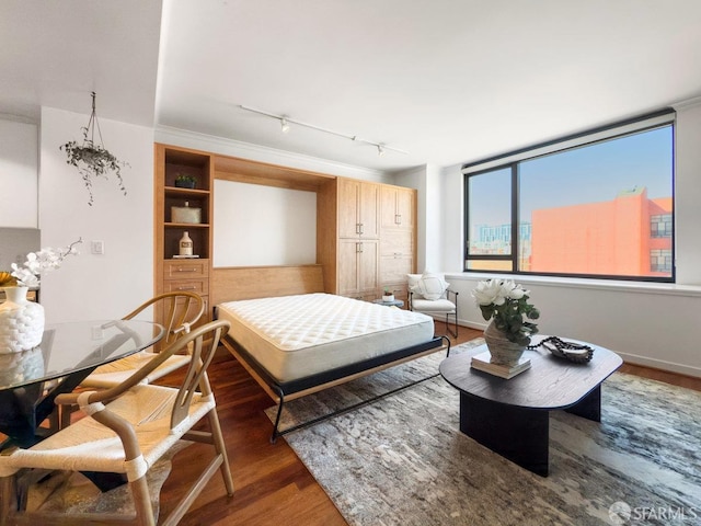 250 King St Unit 528, San Francisco, CA 94107 - bedroom with wood finished floors