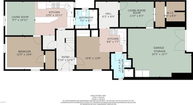 3014 Pine St Unit A, San Francisco, CA 94115 - property floor plan