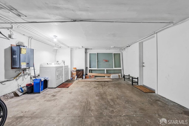 3014 Pine St Unit A, San Francisco, CA 94115 - below grade area featuring washing machine and dryer and a garage