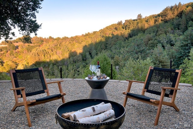 view of patio