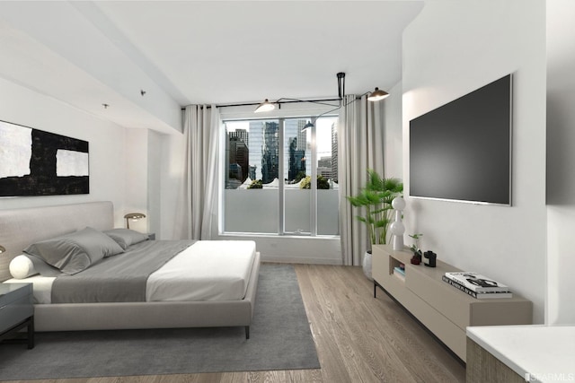 201 Folsom St Unit 2A, San Francisco, CA 94105 - bedroom with wood finished floors