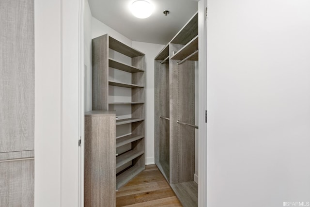 201 Folsom St Unit 2A, San Francisco, CA 94105 - spacious closet featuring light wood-style flooring