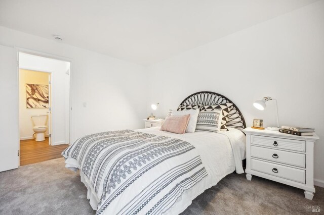 148 Larkspur Plaza Dr, Larkspur, CA 94939 - bedroom with dark colored carpet