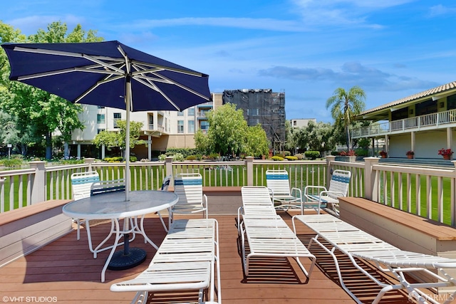 460 N Civic Dr Unit 317, Walnut Creek, CA 94596 - view of wooden deck