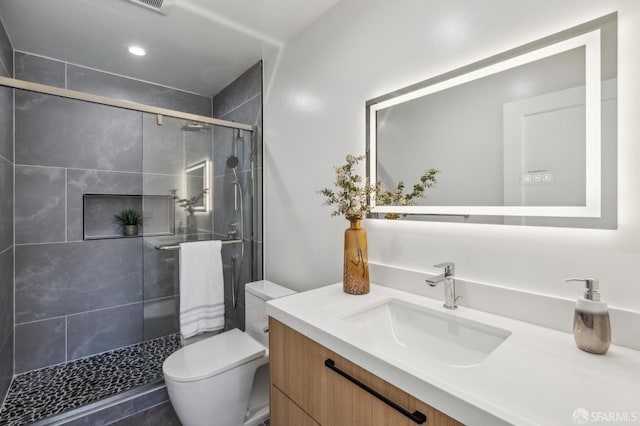 2055 42nd Ave, San Francisco, CA 94116 - bathroom with vanity and a shower stall