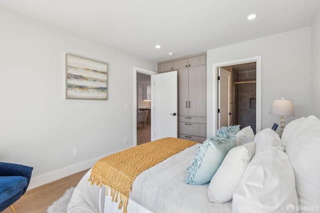 2055 42nd Ave, San Francisco, CA 94116 - bedroom featuring wood finished floors and recessed lighting
