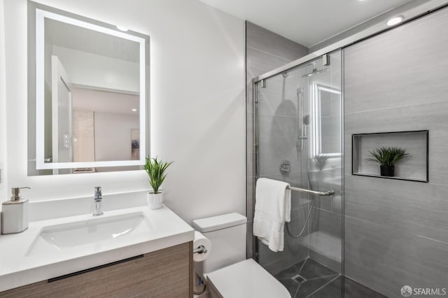 2055 42nd Ave, San Francisco, CA 94116 - bathroom with vanity and a shower stall