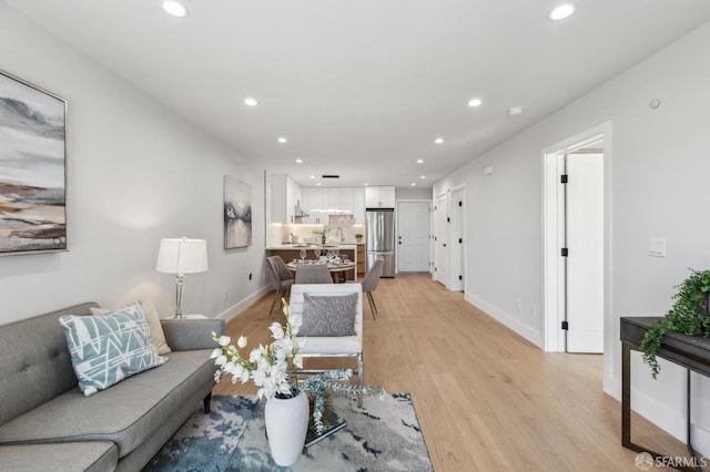 2055 42nd Ave, San Francisco, CA 94116 - living area with recessed lighting and light wood-type flooring