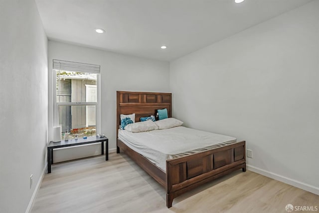 2675 Simas Ave, Pinole, CA 94564 - bedroom with light wood-type flooring and recessed lighting