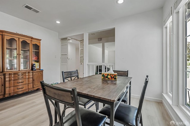 2675 Simas Ave, Pinole, CA 94564 - dining space with light wood finished floors, healthy amount of natural light, and recessed lighting