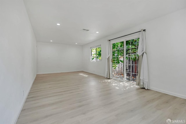 2675 Simas Ave, Pinole, CA 94564 - spare room featuring light wood-style flooring and recessed lighting