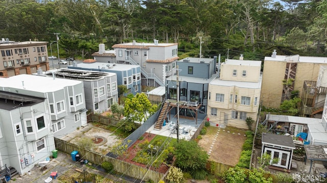 aerial view