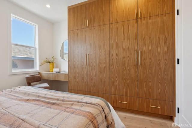 26 Southwood Dr, San Francisco, CA 94112 - bedroom featuring light wood-style floors and recessed lighting