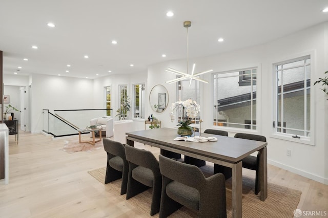26 Southwood Dr, San Francisco, CA 94112 - dining room with light wood finished floors, recessed lighting, healthy amount of natural light, and baseboards