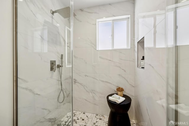 26 Southwood Dr, San Francisco, CA 94112 - full bath featuring a marble finish shower and toilet