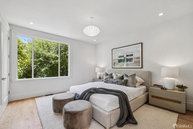 267 Bonview St, San Francisco, CA 94110 - bedroom featuring wood finished floors and recessed lighting