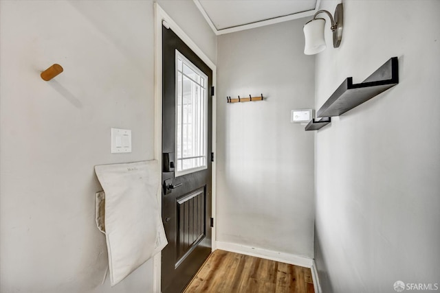 2830 Parker Ave, Oakland, CA 94605 - foyer featuring wood finished floors and baseboards