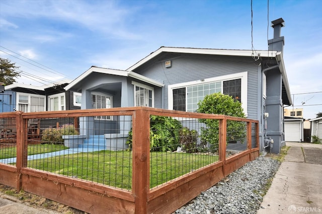 2830 Parker Ave, Oakland, CA 94605 - view of front of house featuring a chimney