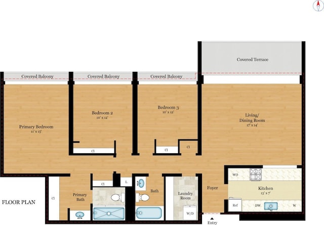 floor plan / room layout