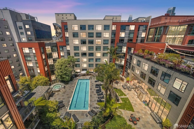 170 King St Unit 1006, San Francisco, CA 94107 - view of property at dusk