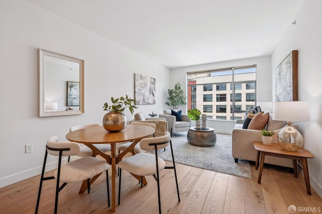170 King St Unit 1006, San Francisco, CA 94107 - dining space featuring wood-type flooring
