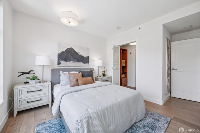 170 King St Unit 1006, San Francisco, CA 94107 - bedroom with light wood finished floors