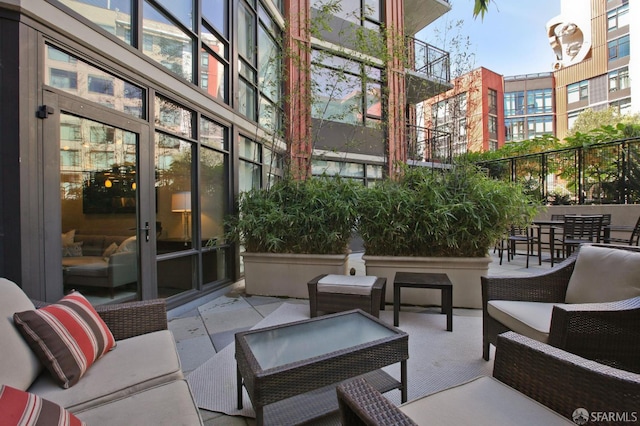 170 King St Unit 1006, San Francisco, CA 94107 - view of patio / terrace featuring an outdoor hangout area