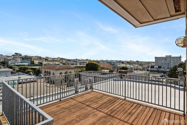 view of deck