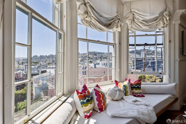 157-167 Vicksburg St, San Francisco, CA 94114 - sunroom with a city view