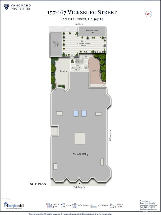 157-167 Vicksburg St, San Francisco, CA 94114 - room layout