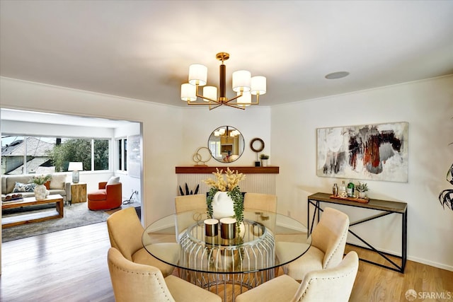 1751 Leimert Blvd, Oakland, CA 94602 - dining room with a chandelier and wood finished floors