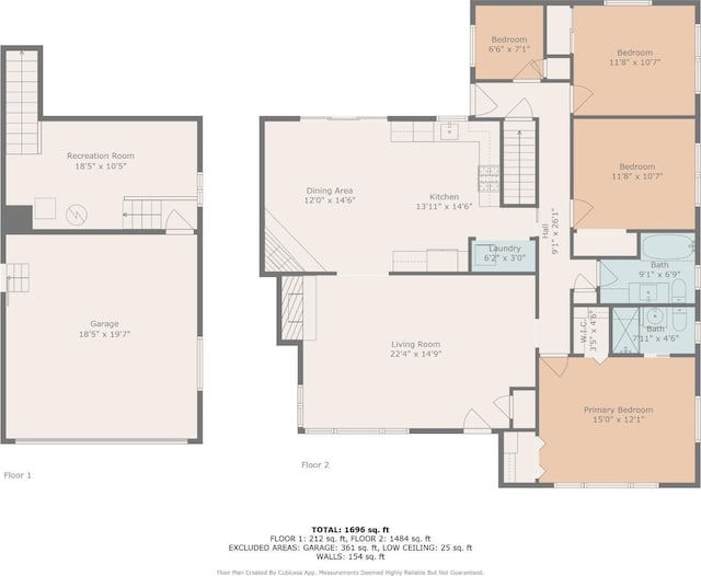 1751 Leimert Blvd, Oakland, CA 94602 - view of property floor plan