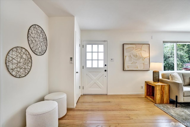 1751 Leimert Blvd, Oakland, CA 94602 - entrance foyer with light wood-style floors and baseboards