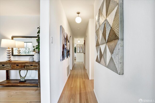 1751 Leimert Blvd, Oakland, CA 94602 - corridor featuring light wood-style floors and baseboards