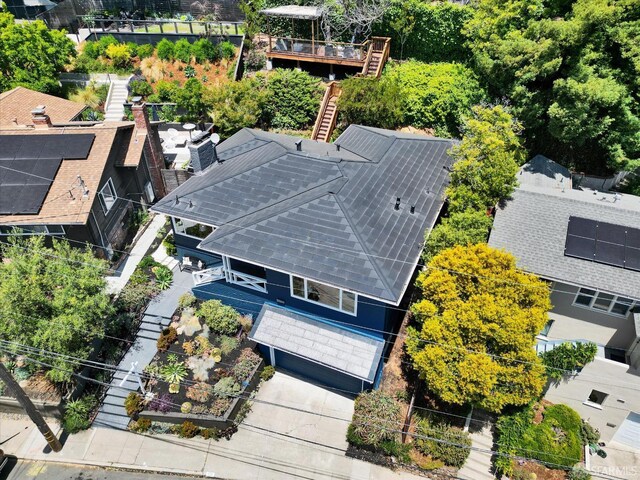 1751 Leimert Blvd, Oakland, CA 94602 - aerial view of property and surrounding area