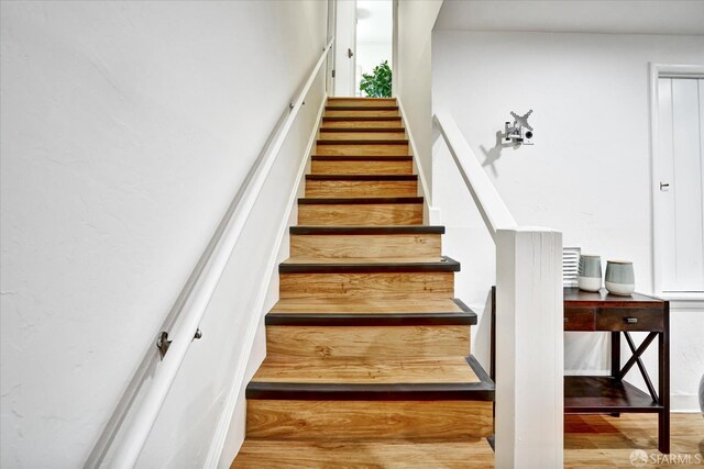 1751 Leimert Blvd, Oakland, CA 94602 - stairs with wood finished floors