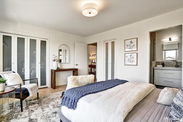 1751 Leimert Blvd, Oakland, CA 94602 - bedroom with light wood-style floors and multiple closets
