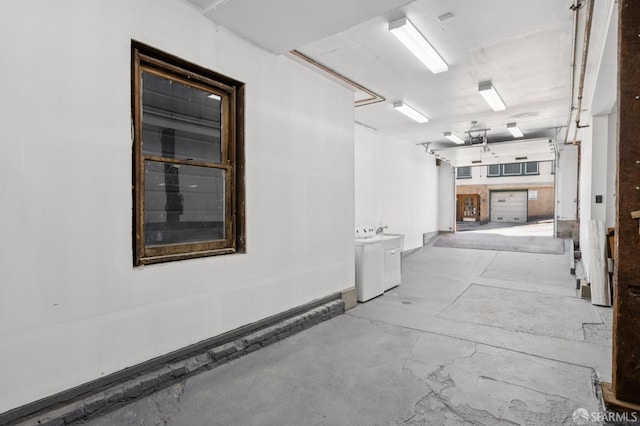 1034 Jackson St, San Francisco, CA 94133 - garage featuring washing machine and clothes dryer