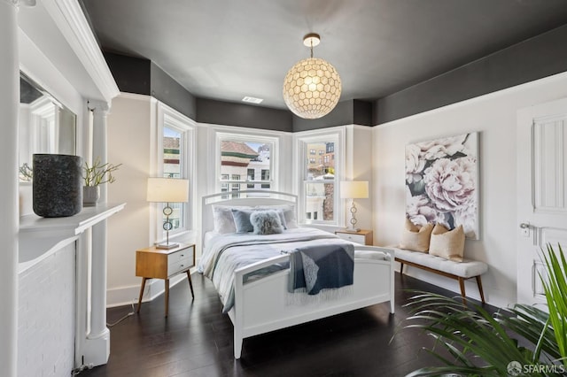 1034 Jackson St, San Francisco, CA 94133 - bedroom with wood-type flooring and baseboards